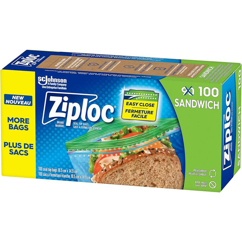 Cavalier 50CT Snack Bags 6.5'x3.5' 24/cs