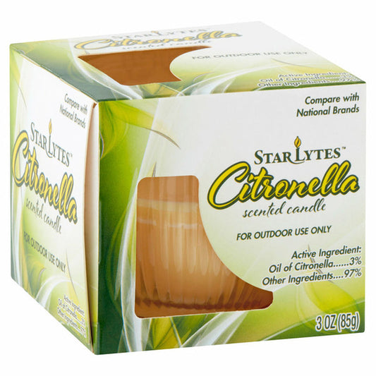 3oz Boxed Star Lytes Citronella 12/CS