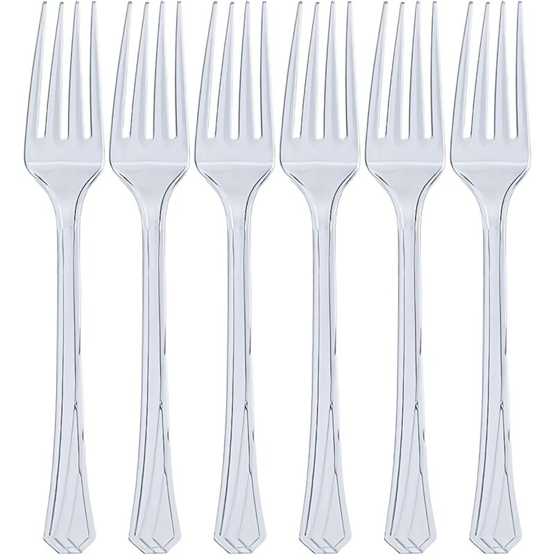 Plastic Forks 51ct; 24/cs
