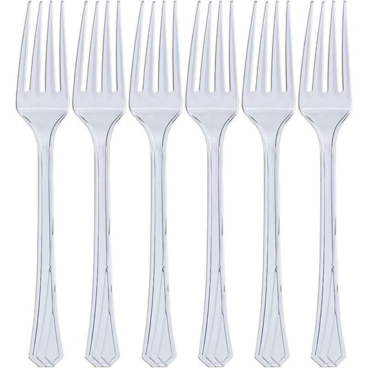 Plastic Forks 51ct; 24/cs
