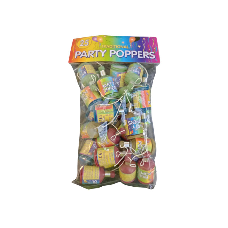 24" Party Poppers 25/cs