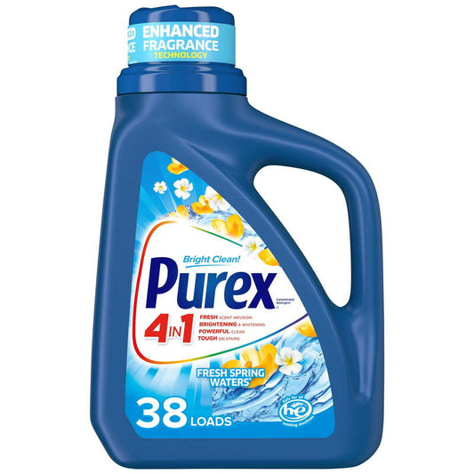 Purex Ultra Detergent 1.47L(50oz) Cryatal -Fresh Spring Water 6/cs