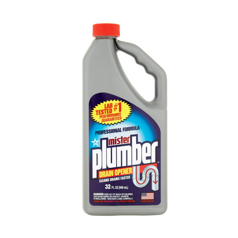 Mister Plumber Drain Opener 32oz; 12/cs