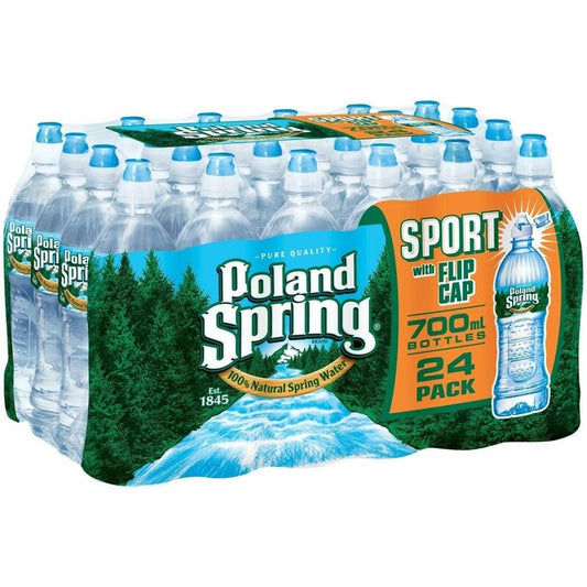 Poland Spring Water 700ML--24oz; (24/pk)