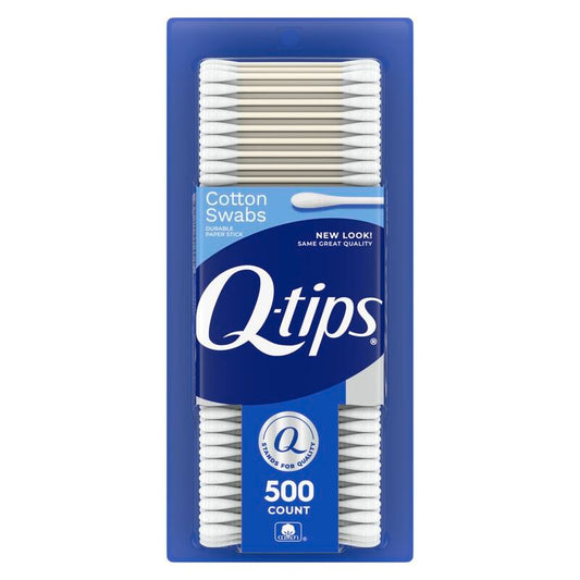 Q-Tips 500ct; 8/16/cs