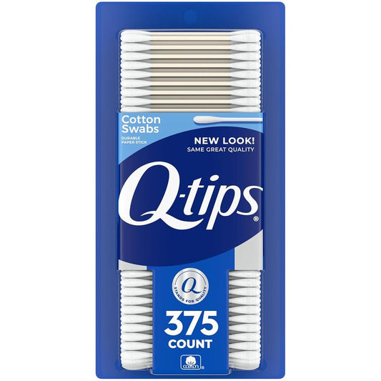 Q-Tips 375ct; 12/cs