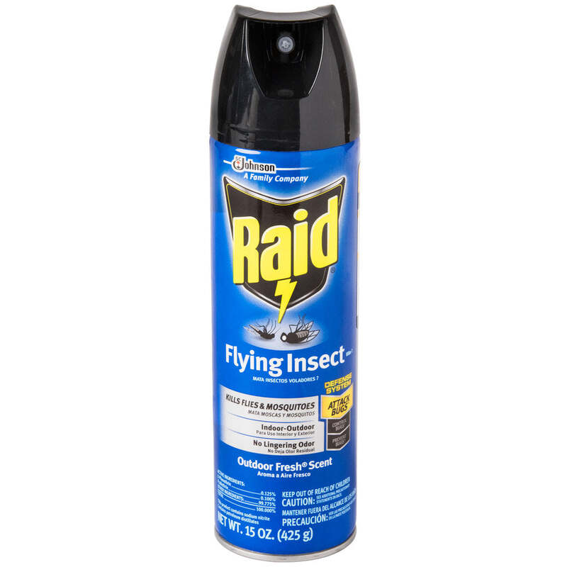 Raid Flying Insect Killer 15oz-Outdoor Fresh 12/cs