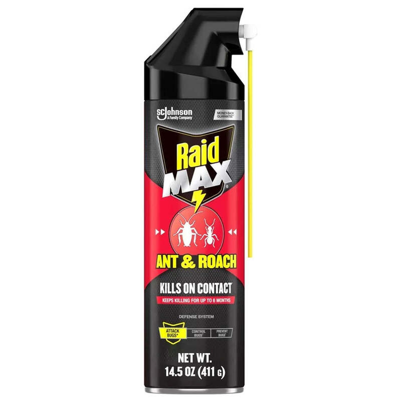 Raid Max Ant /Roach Killer 14.5oz; 6/cs