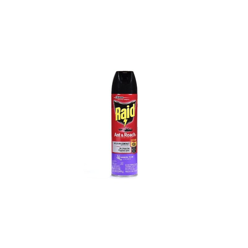 Raid Ant & Roach Killer 17.5oz-Lavender 12/cs