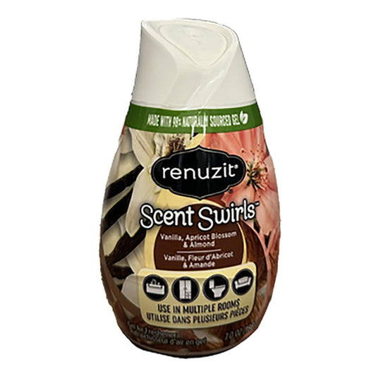 Renuzit Air Freshener 7.0oz-Vanilla Apricot Blossom & Almond12/cs