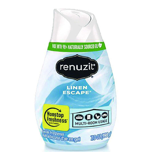 Renuzit Air Freshener 7oz Snuggle -Linen Escape 12/cs