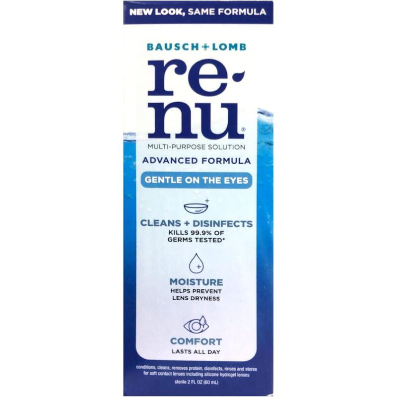 RENU Contact Lens Solution 2oz; 6/24/cs