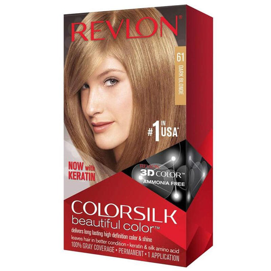 Revlon ColorSilk -Dark Blonde(#61) 12/cs