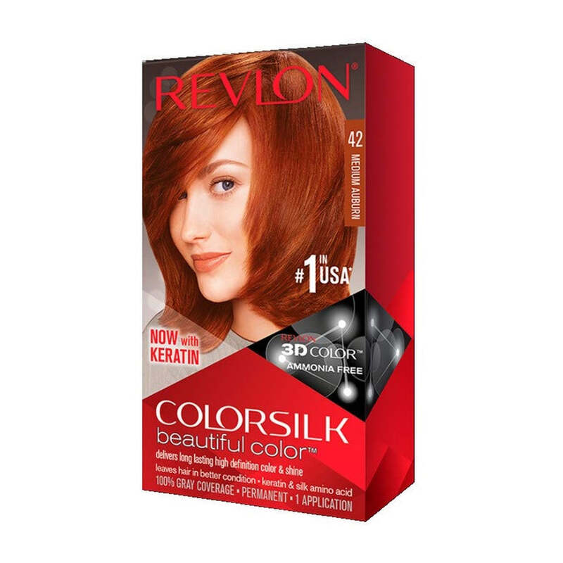 Revlon ColorSilk -Medium Auburn (#42) 12/cs