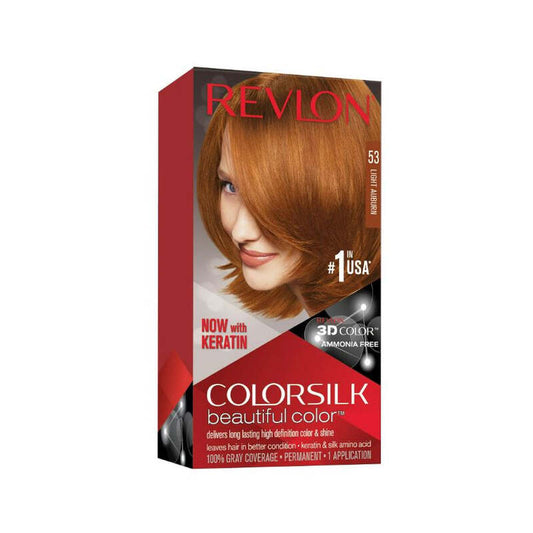 Revlon ColorSilk -Light Auburn(#53) 12/cs