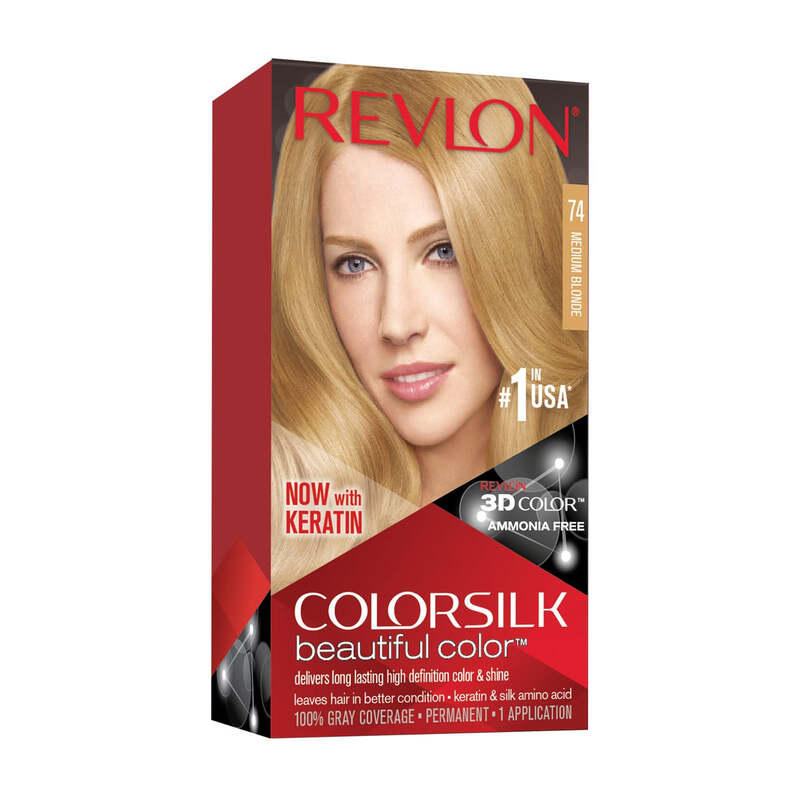 Revlon ColorSilk -Medium Blonde (#74) 12/cs