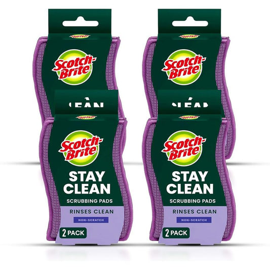 Scotch Brite Scrub Sponge 2ct-Delicated Color 24/cs*