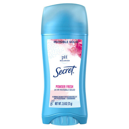 Secret Deodorant 2.6oz-Powder Fresh 12/cs