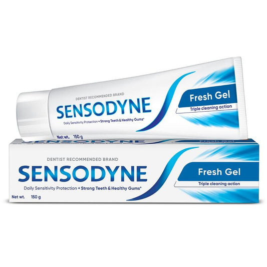 Sensodyne T/P 150g(5.29oz)- Fresh Gel 12/72/cs