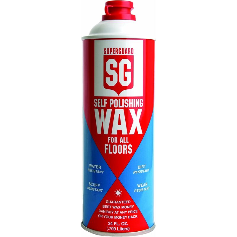 SafeGuard Self Polishing Floor Wax 24oz- 12/CS