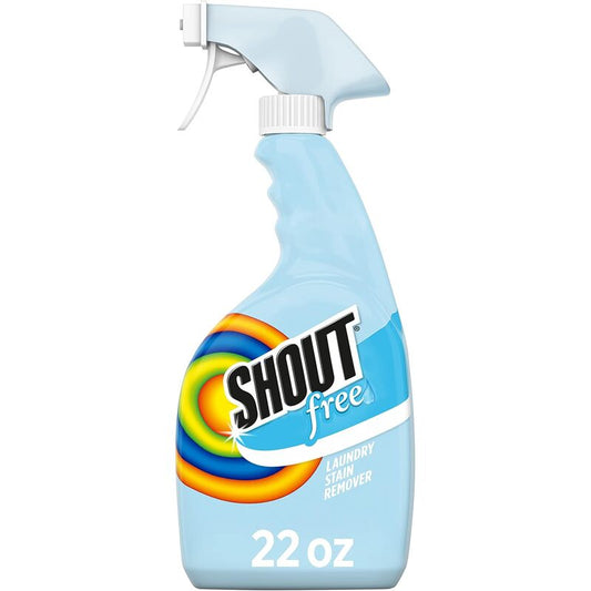 Shout Stain Remover 22oz-Dye Fraq. Free Gentle on Baby's Clothes 8/cs