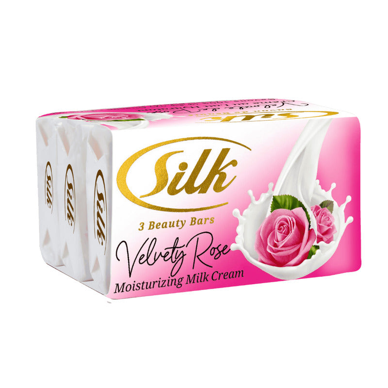 Silk Soap 3ct-Velvety Rose 24/cs