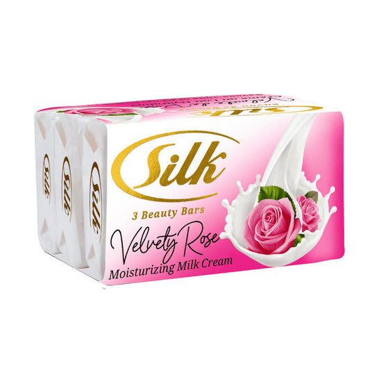 Silk Soap 3ct-Velvety Rose 24/cs
