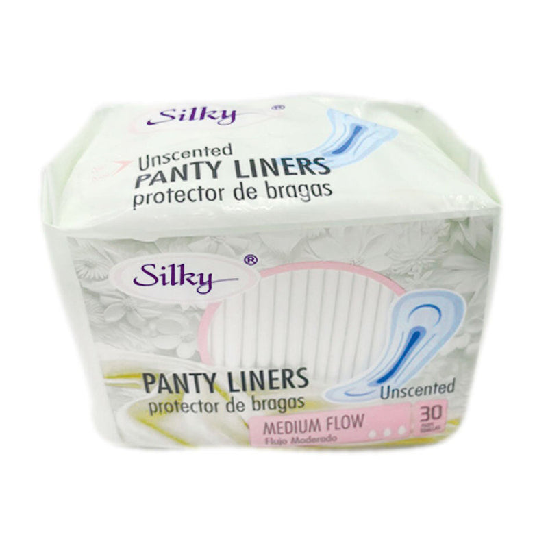 Sliky Lady's Pad 30ct Panty Liner-Unscented 24/cs