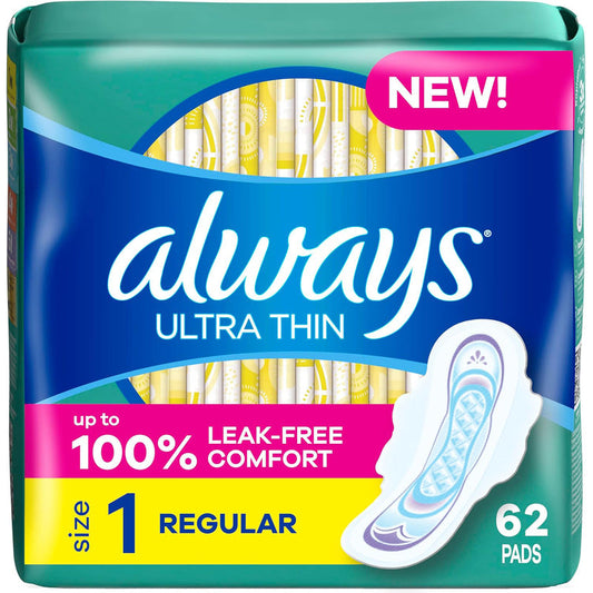 Silky Lady's Pad 30ct Ultra Size#1-Regular 12/cs