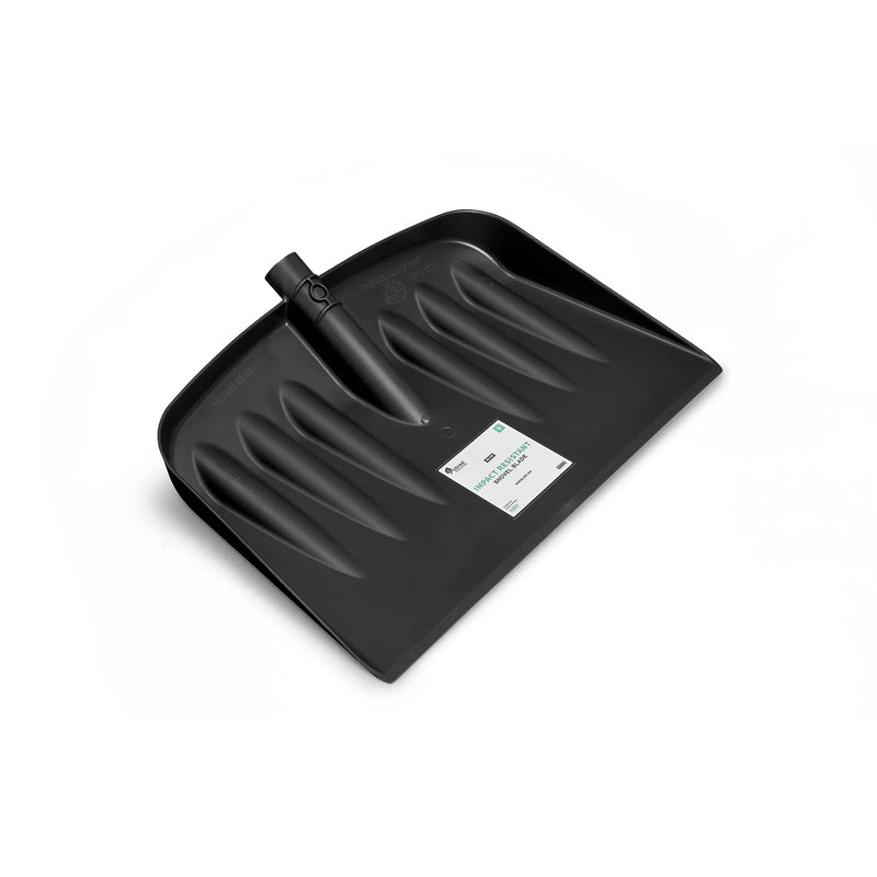 18' Flat Blade Plastic Shovel -D Handle 6/cs