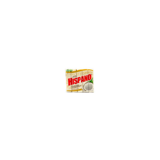 Hispano Soap pasta 5ct Square-Coconut 10/cs