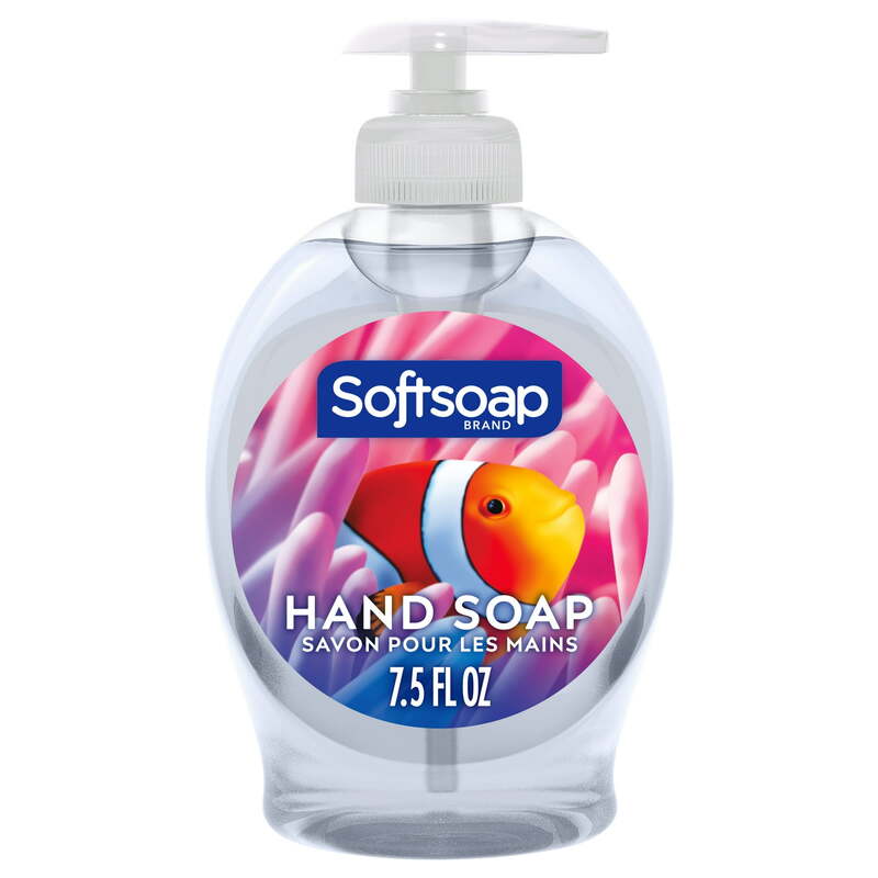 Softsoap Liquid hand Soap 7.5oz W/Pump -Aquarium 6/cs