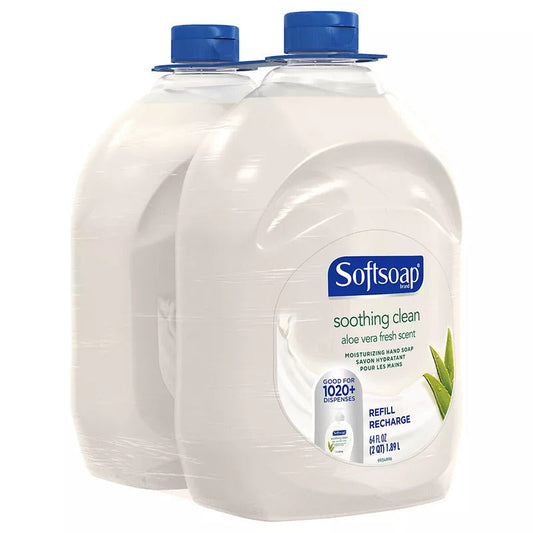 SoftSoap Hand Soap Refill 64oz-Aloe 4/cs