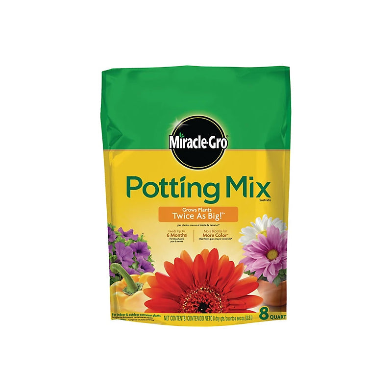 Miracle Gro Potting Soil 8Qts (6/cs)