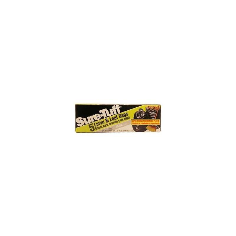 Sure Tuff 39Gal Lawn & Leaf Bags 5ct; 24/cs