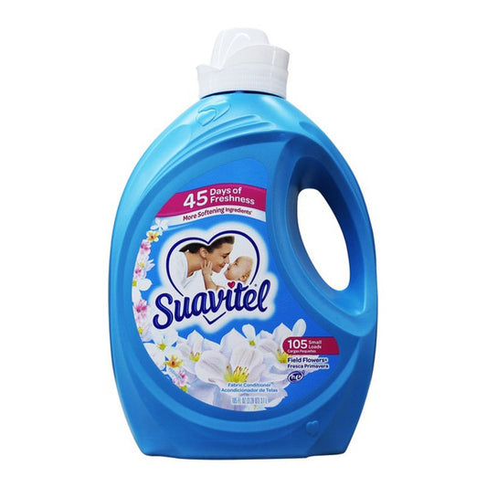 Suavitel Softener 105oz- Field Flowers 'Blue' 4/cs