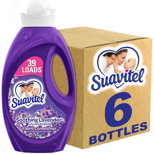 Suavitel Softener 46oz- Lavender 6/cs