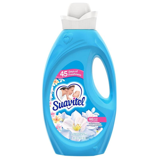 Suavitel Softener 46oz- Field Flowers 'Blue' 6/cs