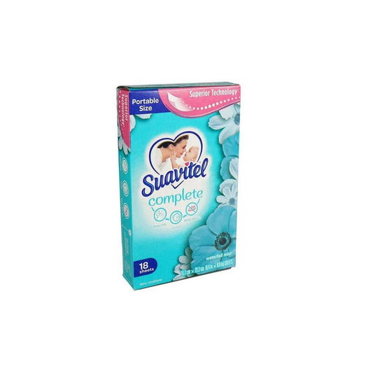 Suvitel Complete 18ct Dry Sheet -Waterfall Mist 15/cs