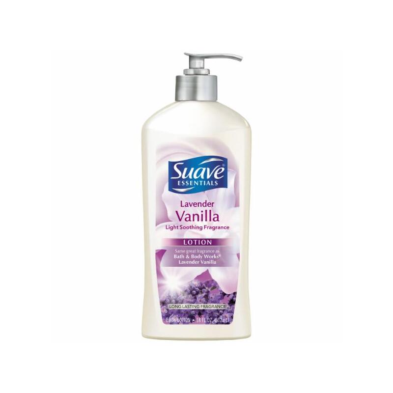 SUAVE Body Lotion 18oz-Lavender 6/cs
