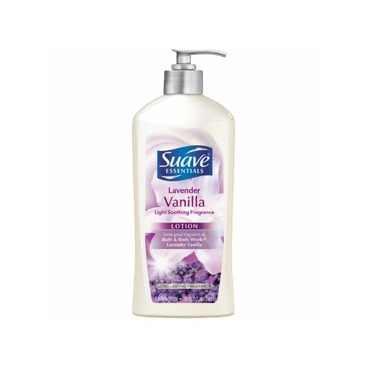 SUAVE Body Lotion 18oz-Lavender 6/cs