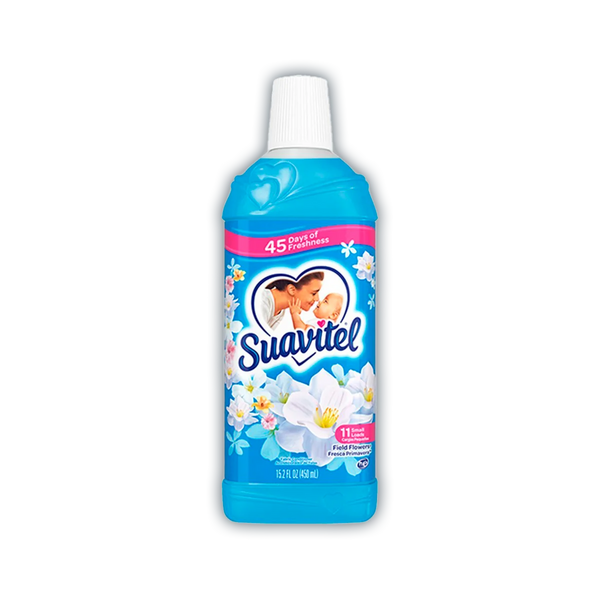 Suavitel Softener 450ml Fresca Primavera- Blue 12/cs