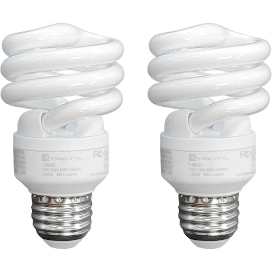 13 (60) Watt Energy SMS13/41K T2 Super Mini Spiral Carded Sunlite - Cool White 24/CS