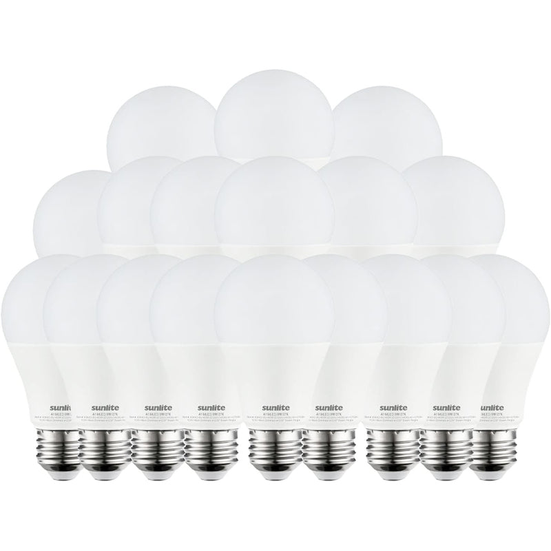 Sunlite 12W(75Watt) A19/LED/12W/50K/3PK -Super White 6/24/cs