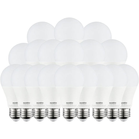 Sunlite 12W(75Watt) A19/LED/12W/50K/3PK -Super White 6/24/cs
