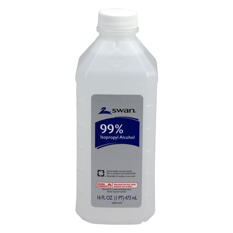 Swan 99% Alcohol 16oz-Clear 12/cs 99%