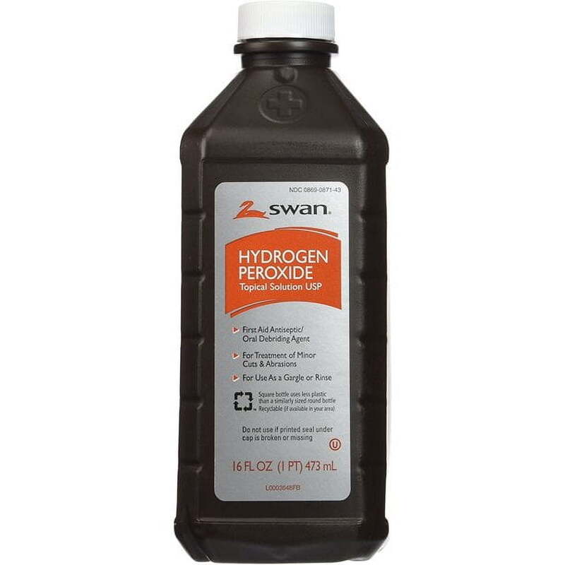 Swan Hydrogen Peroxide 3% 16oz; 12/cs