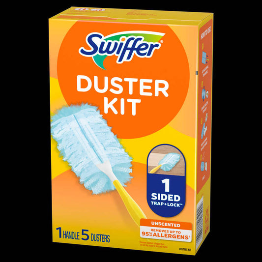 Swiffer 360 Dusters kit 1ct Handle + 5 Refill 6/cs