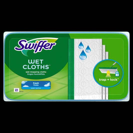 Swiffer Wet Mopping Refill Pad 24ct; 6/cs