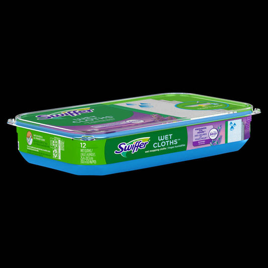 Swiffer Wet Mopping Refill Pad 12ct-Lavender Vanilla 6/cs